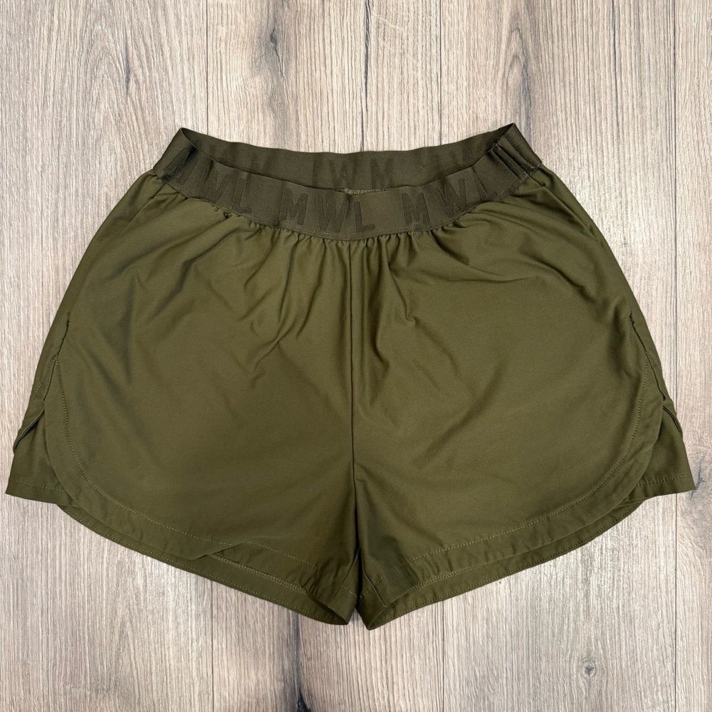 Madewell Always Pull-On Shorts | Kale Green |